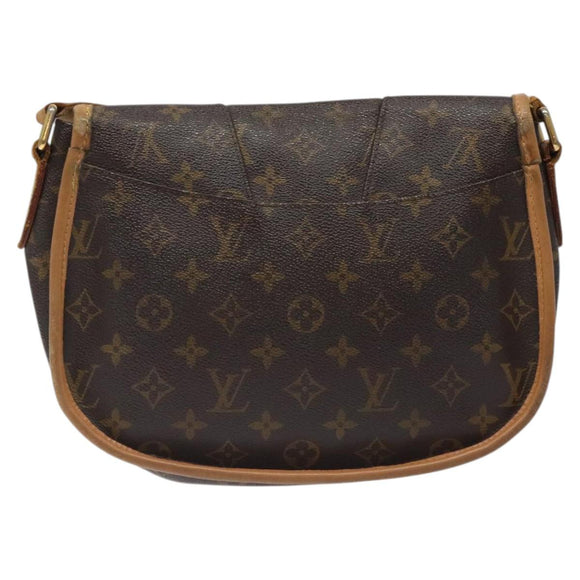 LOUIS VUITTON Monogram Menilmontant PM Shoulder Bag M40474 LV Auth 123476