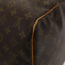 LOUIS VUITTON Monogram Keepall 55 Boston Bag M41424 LV Auth 123478-12