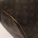 LOUIS VUITTON Monogram Keepall 55 Boston Bag M41424 LV Auth 123478-13