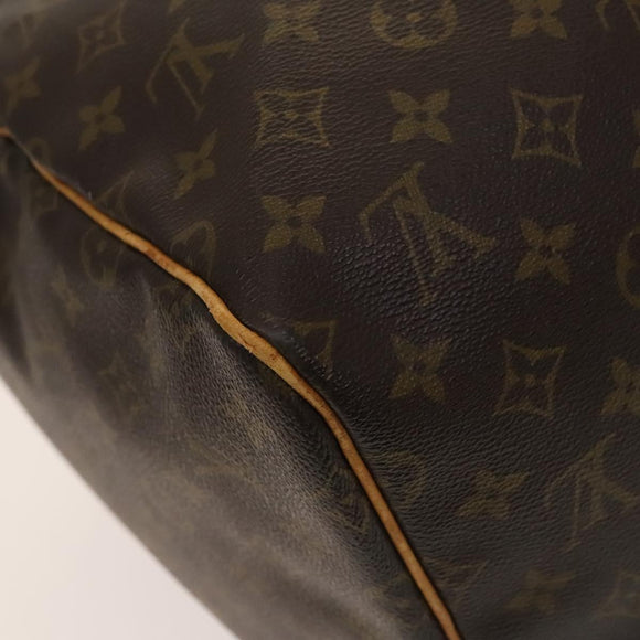 LOUIS VUITTON Monogram Keepall 55 Boston Bag M41424 LV Auth 123478