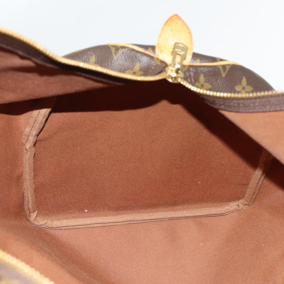 LOUIS VUITTON Monogram Keepall 55 Boston Bag M41424 LV Auth 123478