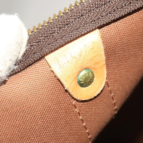 LOUIS VUITTON Monogram Keepall 55 Boston Bag M41424 LV Auth 123478