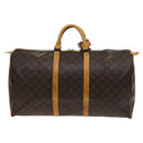 LOUIS VUITTON Monogram Keepall 55 Boston Bag M41424 LV Auth 123478-3