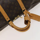 LOUIS VUITTON Monogram Keepall 55 Boston Bag M41424 LV Auth 123478-7