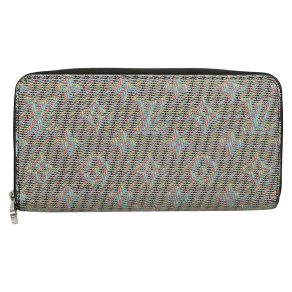 LOUIS VUITTON Monogram LV Pop Zippy Wallet Wallet Blue M68662 LV Auth 123489