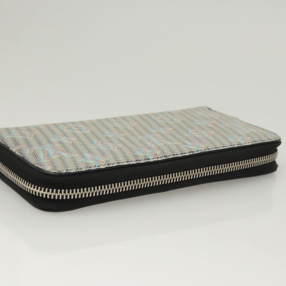 LOUIS VUITTON Monogram LV Pop Zippy Wallet Wallet Blue M68662 LV Auth 123489