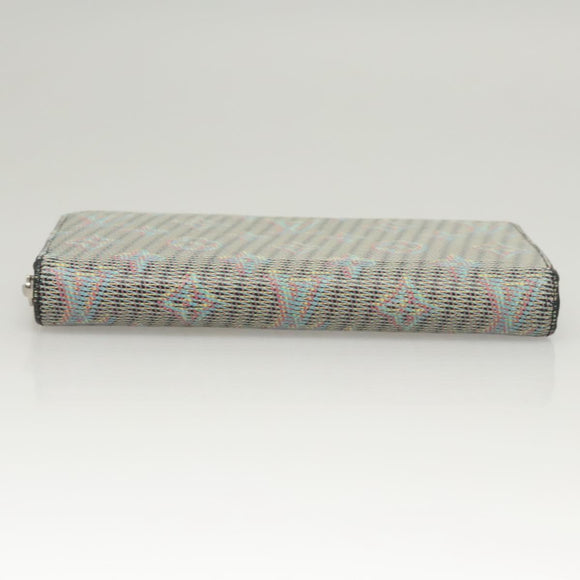 LOUIS VUITTON Monogram LV Pop Zippy Wallet Wallet Blue M68662 LV Auth 123489