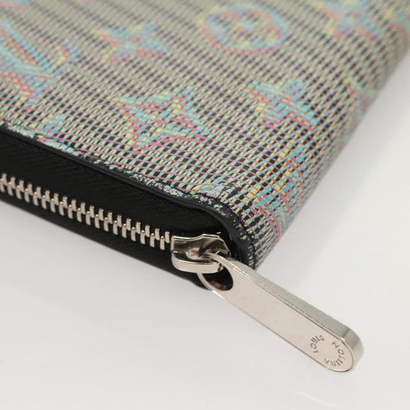 LOUIS VUITTON Monogram LV Pop Zippy Wallet Wallet Blue M68662 LV Auth 123489