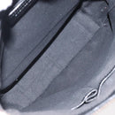 BURBERRY Nova Check Shoulder Bag Canvas Beige Silver Auth 123493-12