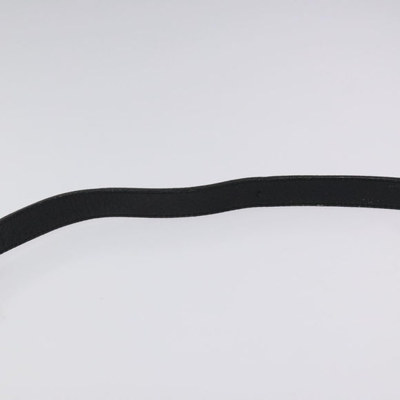 BURBERRY Nova Check Shoulder Bag Canvas Beige Silver Auth 123493