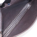 Christian Dior Trotter Canvas Shoulder Bag Brown Gold Auth 123499-12