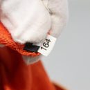PRADA Shoulder Bag Nylon Orange Gold Auth 123505-12