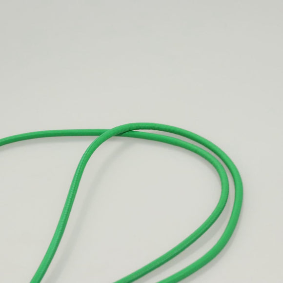 BOTTEGA VENETA INTRECCIATO Shoulder Bag Leather Green Gold Auth 123508