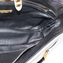 Miu Miu Matelasse Shoulder Bag Leather Yellow Gold Auth 123510-19