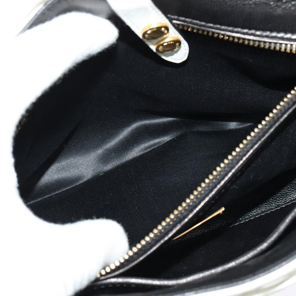 Miu Miu Matelasse Shoulder Bag Leather Yellow Gold Auth 123510