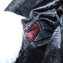 CHANEL Choco Bar Hand Bag Lamb Skin Beige Black CC Auth 123516-11