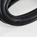 GOYARD Herringbone Hand Bag PVC Leather Black Silver Auth 123524M-8