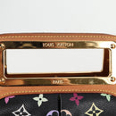 LOUIS VUITTON Monogram Multicolor Judy MM Bag 2Way Black M40256 LV Auth 123526V-17