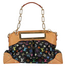 LOUIS VUITTON Monogram Multicolor Judy GM Bag 2way Black M40254 LV Auth 123527V-13