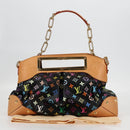 LOUIS VUITTON Monogram Multicolor Judy GM Bag 2way Black M40254 LV Auth 123527V-12
