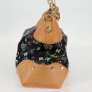 LOUIS VUITTON Monogram Multicolor Judy GM Bag 2way Black M40254 LV Auth 123527V-3