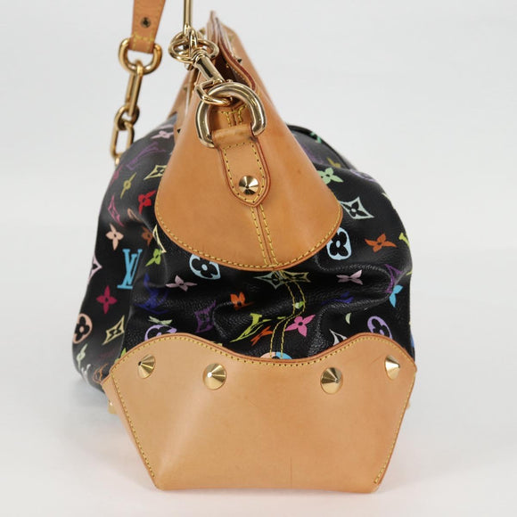 LOUIS VUITTON Monogram Multicolor Judy GM Bag 2way Black M40254 LV Auth 123527V