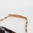 LOUIS VUITTON Monogram Multicolor Judy GM Tasche 2way Schwarz M40254 LV Auth 123527V-8