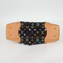 LOUIS VUITTON Monogram Multicolor Judy GM Bag 2way Black M40254 LV Auth 123527V-5