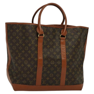 LOUIS VUITTON Monogram Sac Weekend GM Tote Bag M42420 LV Auth 123530