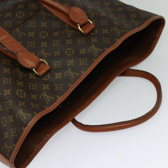 LOUIS VUITTON Monogram Sac Weekend GM Tote Bag M42420 LV Auth 123530