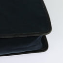 GUCCI Shoulder Bag Canvas Navy Gold 90657 Auth 123560-13