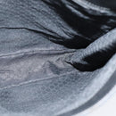 GUCCI Shoulder Bag Canvas Navy Gold 90657 Auth 123560-18