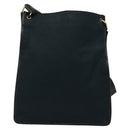 GUCCI Shoulder Bag Canvas Navy Gold 90657 Auth 123560-3
