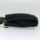 GUCCI Shoulder Bag Canvas Navy Gold 90657 Auth 123560-4