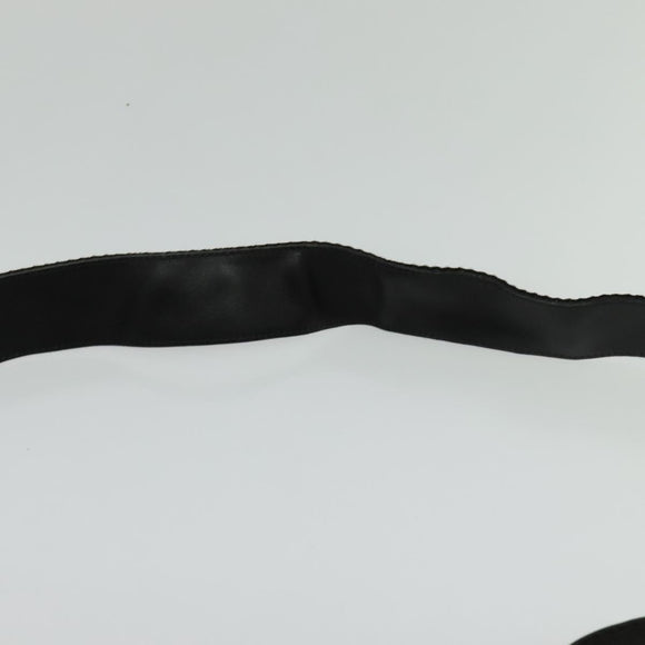 GUCCI Shoulder Bag Canvas Navy Gold 90657 Auth 123560