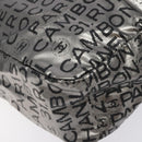 CHANEL Unlimited Shoulder Bag Nylon Silver CC Auth 123569-14