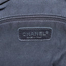 CHANEL Unlimited Shoulder Bag Nylon Silver CC Auth 123569-17
