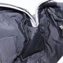 CHANEL Unlimited Shoulder Bag Nylon Silver CC Auth 123569-19