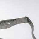 CHANEL Unlimited Shoulder Bag Nylon Silver CC Auth 123569-8