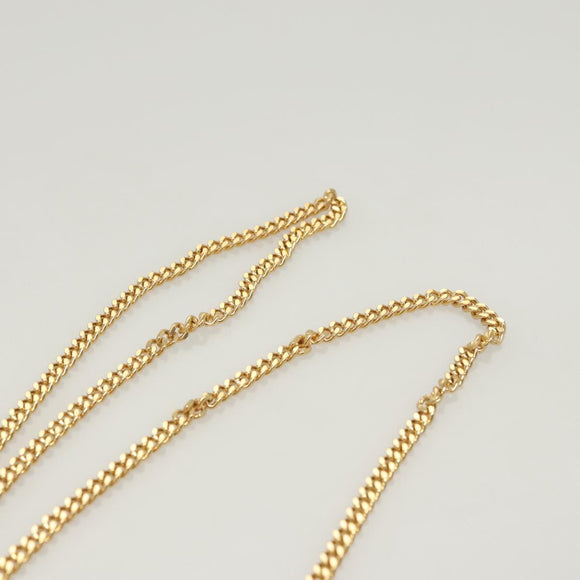 Chloe Drew Chain Mini Backpack Leather Cream Gold Auth 123570