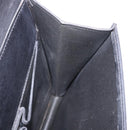 CELINE Handtasche Leder Schwarz Gold Auth 123571-23