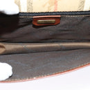 Burberrys Nova Check Clutch Bag PVC Beige Auth 123573-15