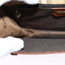 Burberrys Nova Check Clutch Bag PVC Beige Auth 123573-17