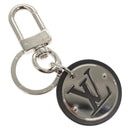 LOUIS VUITTON LV Circle Key Holder Metal Silver M67362 LV Auth 123587M-1