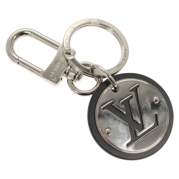 LOUIS VUITTON LV Circle Key Holder Metal Silver M67362 LV Auth 123587M