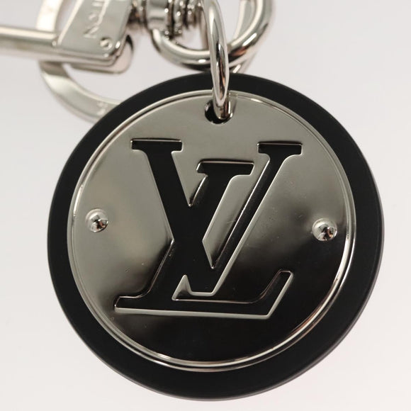 LOUIS VUITTON LV Circle Key Holder Metal Silver M67362 LV Auth 123587M
