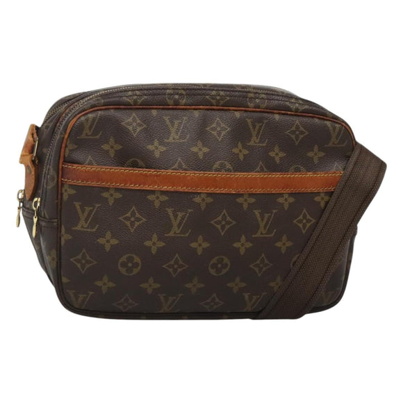 LOUIS VUITTON Monogram Reporter PM Shoulder Bag M45254 LV Auth 123602