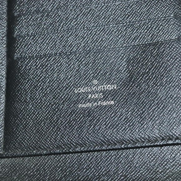 LOUIS VUITTON Damier Graphite Organizer Atoll Travel Case N48255 LV Auth 123607