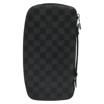 LOUIS VUITTON Damier Graphite Organizer Atoll Travel Case N48255 LV Auth 123607 - 0