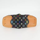 LOUIS VUITTON Monogram Multicolor Judy MM Bag 2Way Black M40256 LV Auth 123618V-5